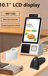 Sistema POS Todo en Uno Oem Hp80 de 10.1 Pulgadas con Android, Pantalla Táctil Capacitiva, Quiosco de Autoservicio, Gestión de <span class=keywords><strong>Visitantes</strong></span>, Impresión de Boletos - Product Image 5