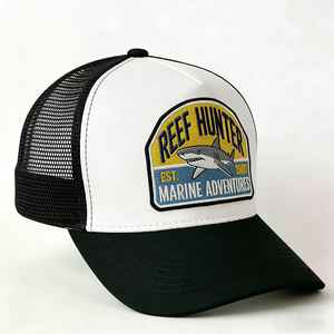 Casquette de baseball respirante en maille sportive à 5 panneaux avec logo personnalisé et broderie 2D - Product Image 4