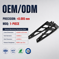 Pièces de cadre de moto Sur-Ron, bras oscillant arrière en alliage d'aluminium 7075 T6 usiné CNC, allongement de 4 pouces, modèle argent/noir