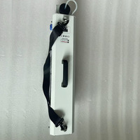 Nouveau pistolet à fumée portable noir/blanc RVB 1500W pour les fêtes de mariage DJ Machine à brouillard de scène-Plusieurs sources d'alimentation incluses