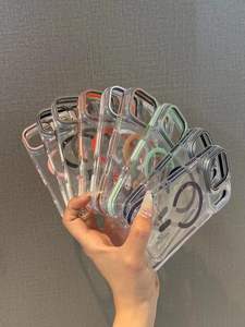 Cover Magnetica Antiurto di Alta Qualità per <span class=keywords><strong>iPhone</strong></span> 17 Pro Max 14 Plus <span class=keywords><strong>13</strong></span> Pro Max, Custodia per Telefono con Cavalletto per Fotocamera, Confezione OPP - Product Image 2