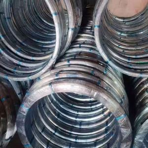 Manufacture High Quality Oval Wire 3*2.4mm 30kg Per Coil 34kg Per Coil High Tensile Strength Galvanized Steel Wire Oval Wire - Product Image 2