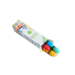 Craie soluble dans l'eau de haute qualité pour l'école à domicile, <span class=keywords><strong>utilisation</strong></span> de 4 couleurs, non toxique, <span class=keywords><strong>utilisation</strong></span> par les enfants, sans poussière, portable - Product Image 2