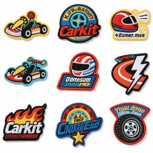 Chất Lượng Cao Tùy Chỉnh 3D Puffy Thêu Phù Hiệu DIY Sắt Trên Vá Biểu Tượng Các Bản Vá Lỗi Cho Hat Jeans Đội Đồng Phục Hoa Cho Hàng May Mặc - Product Image 2