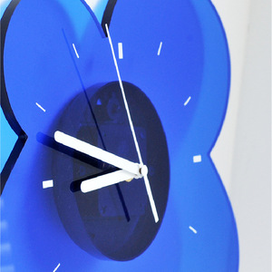 Custom logo Acrylic Living Room Flower <strong>Clock</strong> <strong>Wall</strong> Mounted Colorful Sublimation <strong>Wall</strong> <strong>Clock</strong> Home <strong>Decor</strong> - Product Image 4