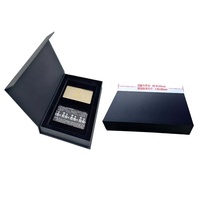 Magnet Amex – boîtes à cartes de crédit avec Logo personnalisé, emballage de carte de crédit cadeau à Double support