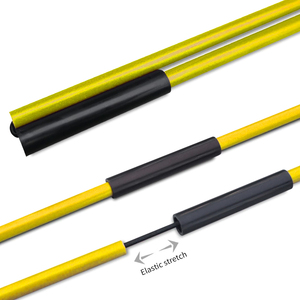 Corrector de Postura de Golf de Alta Calidad, Ayuda de Entrenamiento de Golf Portátil, Logotipo Personalizado, Palo de Alineación de Golf Plegable de 3 Secciones - Product Image 4