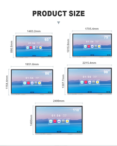 Touchpieスタイラスインタラクティブスマートボード付き85 "4Kディスプレイ教室 - Product Image 6