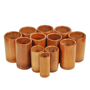 Kit de celulitis para terapia corporal, ventosas de bambú carbonizado, masaje de acupuntura, 3 tazas por juego - Product Image 4