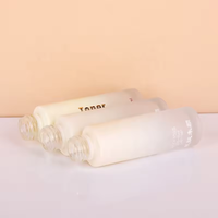 Bouteille en verre de 30ml cosmétique avec bouchon en aluminium pompe à lotion sous-bouteille pour crème lotion paquet recharge facile