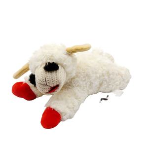 Juguete de Peluche con Sonido de Cordero Multipet, Adorable para Abrazar, Masticar y Jugar, Juguete de Peluche para Mascotas - Product Image 1