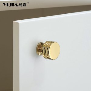 Duy nhất-lỗ Brass vòng kéo tủ quần áo Tủ TV Tủ lối vào tủ đầu giường xử lý ngăn kéo <span class=keywords><strong>knobs</strong></span> đồ nội thất phần cứng - Product Image 5