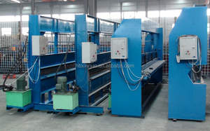 Cintreuse hydraulique semi-automatique pour tôles d'acier, commande PLC, haute précision, 4-6m, pour toiture, avec pompe à engrenages - Product Image 4