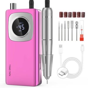 Meilleur Choix 2026 : Ponceuse à Ongles Professionnelle 45000 tr/min, Lime à Ongles Électrique Portable et Rechargeable pour Manucure - Product Image 1