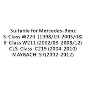 Repuestos de reparación de la bomba de aire del compresor de suspensión neumática para modificación de automóviles W220 1998-2005 para Benz AIRMATIC - Product Image 4