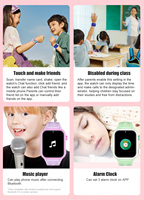 Reloj Inteligente para Niños 4G con Resistencia al Agua IP68, Color Personalizado, Interfaz de Usuario Moderna, GPS, Rastreador Infantil, Reloj Inteligente con Juegos, Geocerca y VoLTE