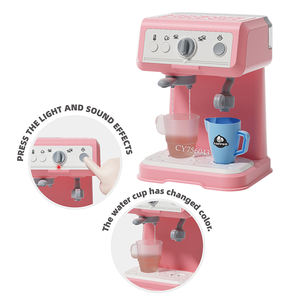 Nouveauté Jouets Machine à café Ensemble de jeu de café pour enfants <span class=keywords><strong>Jouet</strong></span> de cuisine Jeu de simulation Machine à café pour filles - Product Image 5