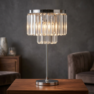 Dropshipping <b>Portable</b> Luxury Outdoor Restaurant Crystal Lantern Rechargeable <b>Table</b> Led <b>Lamp</b> Mood Lights <b>Table</b> <b>Lamp</b> - Product Image 3