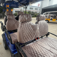 Vente directe d'usine de voiturette de golf électrique 6 places, buggy des dunes avec batterie au lithium, garantie 1 an, meilleurs prix en Chine, certifiée CE