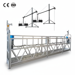 Plataforma de Trabajo Suspendida, Cesta Colgante para Limpieza de Ventanas ZLP500/ZLP630/ZLP800/ZLP1000, Metálica - Product Image 1