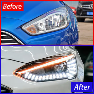 Ensemble de lampes avant de voiture pour <span class=keywords><strong>Ford</strong></span> <span class=keywords><strong>Focus</strong></span> 2019-2021 Upgrade LED Automotive Projector Lens Headlight Start Effect Hot Accessories - Product Image 3