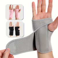 Attelle orthopédique respirante pour le syndrome du canal carpien, stabilisateur de soutien articulaire du poignet pour le sommeil nocturne