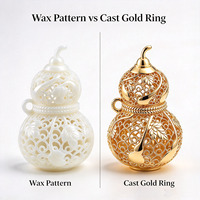 NOVA3D GEM3 Max Filigree Hollow Gourd Pendant Necklace Jewelry 3D Printer Ideal for Rings Bracelets Necklaces in Filigree Craft