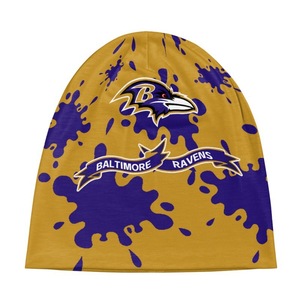 Bán Buôn Tùy Chỉnh Baltimore Ravens Mỏng Dành Cho Người Lớn Đầy Đủ In Áo Thun Hat 32Nflteams Thiết Kế Còng Beanie Hat Mới - Product Image 1