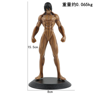 XRH <span class=keywords><strong>Anime</strong></span> giapponese Attack on Titan action figure Levi Eren Mikasa <span class=keywords><strong>Anime</strong></span> figure prezzo economico bambole in PVC - Product Image 5