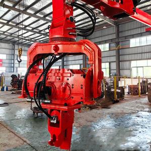 Вибропогружатель KN250 с поворотом на 360 градусов, высокочастотный вибропогружатель, устанавливаемый на гидравлический экскаватор - Product Image 4