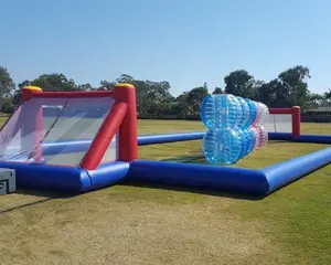 Aufblasbares Bubble-Fußballfeld für Erwachsene und Kinder aufblasbares Stoßfänger ballspiel