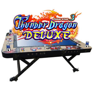 सिक्का संचालित खेल उच्च वापसी थंडर ड्रैगन डीलक्स मछली पकड़ने के खेल आर्केड मशीन बिक्री के लिए - Product Image 5