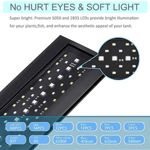 ไฟตู้ปลา LED,ไฟตู้ปลาอัจฉริยะ DIY สำหรับตู้ปลา - Product Image 5