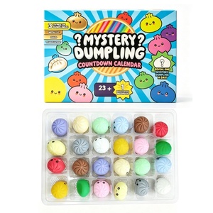 Calendrier de l'Avent de Noël pour Enfants, 24 Jours de Surprises, Boîte Mystère, Ensemble de Jouets Squishy en TPR Souple, Vente Chaude - Product Image 6