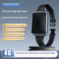 Collier de suivi GPS intelligent 4G étanche M10 pour grands chiens, anti-perte, localisateur de chien, suiveur de chien, hundetracker