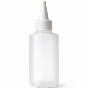 Disposable Food-Grade PET Plastic Bottles with <b>Tamper</b> Evident Cap for Juice Baby Food Salad & Chocolate - Product Image 1