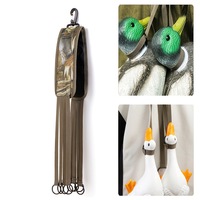 8 trous Camouflage 600D Nylon Aluminium Game Carrier Tote 102cm Longue bandoulière pour la chasse à la sauvagine pour canards oies
