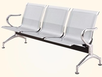 Banc d'attente pliable multifonctionnel moderne en PU pour hôpital, salle d'attente, aéroport, banque, réception