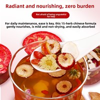 Thé à la rose infusé à froid Bozhou pour la santé, emballé individuellement 12g, boîte cadeau de 15 canettes, vente en gros