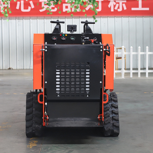 At480 <span class=keywords><strong>Mini</strong></span> Skid Steer <span class=keywords><strong>loader</strong></span> với 850lbs Công suất Stand-on đen phía trước máy kéo <span class=keywords><strong>loader</strong></span> với động cơ động cơ Ride-on theo dõi máy kéo - Product Image 4