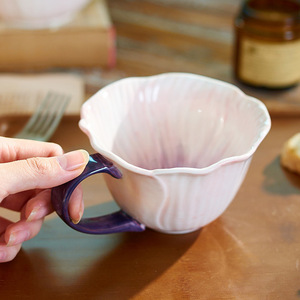 Elegant Light Purple Flower Design <b>Dinnerware</b> <b>Set</b> Intricate Floral Motif Plate Modern Eco-Friendly Plate <b>for</b> Hotels - Product Image 4