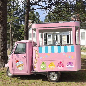 عربة تروسيكل كهربائية مخصصة لبيع الطعام/عربة توك توك لبيع المأكولات هوت دوج - Product Image 6