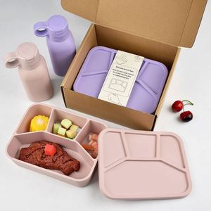 New Arrivals Functional Kid Lunch Box Bento Divided Design BPA Free Microwavable Leak Proof Food Grade Durable Large Capacity - Product Image 6