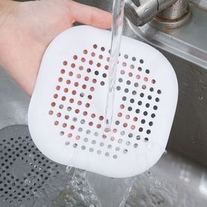 Grille de drain de sol en TPR durable, écologique, réutilisable, pliable, lavable au lave-vaisselle, pour cuisine et salle de bain, passoire anti-blocage - Product Image 3