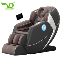 Fauteuil de massage VD-A087 à gravité zéro, extra-long, pour le corps entier, avec massage des pieds, pour bureau, maison ou entreprise (2D/3D/4D)