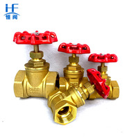 Vanne à vanne en laiton fabricant haute qualité contrôle de haute pression sécurité eau laiton chine vanne d'écluse de 3 pouces général