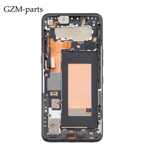 GZM-parts 6.4 ​​nhiệt độ màn hình <span class=keywords><strong>LCD</strong></span> cho <span class=keywords><strong>LG</strong></span> V50 ThinQ LM-<span class=keywords><strong>V500</strong></span> Màn hình <span class=keywords><strong>LCD</strong></span> Bộ số hóa màn hình <span class=keywords><strong>LCD</strong></span> có khung thay thế - Product Image 4