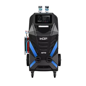 Machine de récupération de <span class=keywords><strong>gaz</strong></span> entièrement automatique WDF X870 double <span class=keywords><strong>gaz</strong></span> pour climatisation automobile, unité de service automobile entièrement automatique R1234A - Product Image 3
