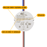 Alimentation électrique 12v 24v AC DC Smps Courant constant 10W 20W 30W 40W 50W Bande lumineuse LED Alimentation à découpage Driver LED