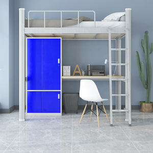 Lits superposés en acier au design moderne Lits de dortoir en acier épaissi pour auberge de jeunesse - Product Image 2